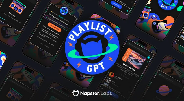 Napster Embraces ChatGPT with new 'PlaylistGPT' Feature